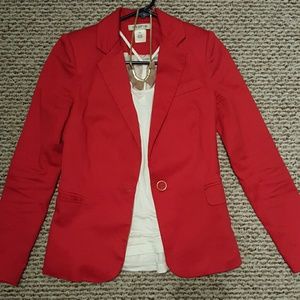 Arden B red blazer
