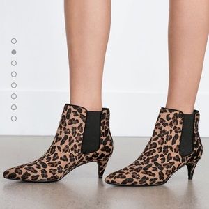 💥SALE💥 Zara High Heel Printed Ankle Boots