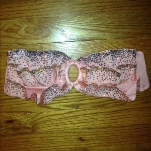 sparkly Victoria secret bathing suit top
