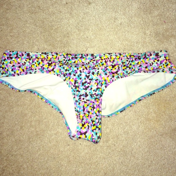 VS Multicolor Cheeky Swim Bottoms - Picture 1 of 1