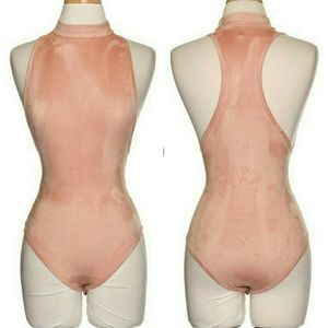 Blushing pink bodysuit