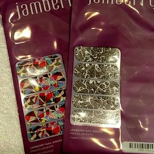 Nail wraps and polish