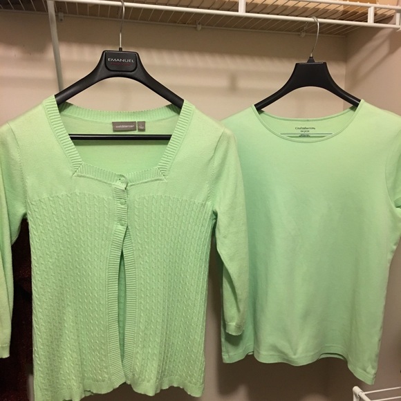 Croft and Barrow 2pc sweater set