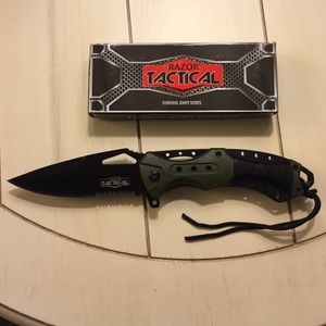 Spring assisted pocket knife