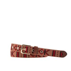 J.Crew Embroidered Belt