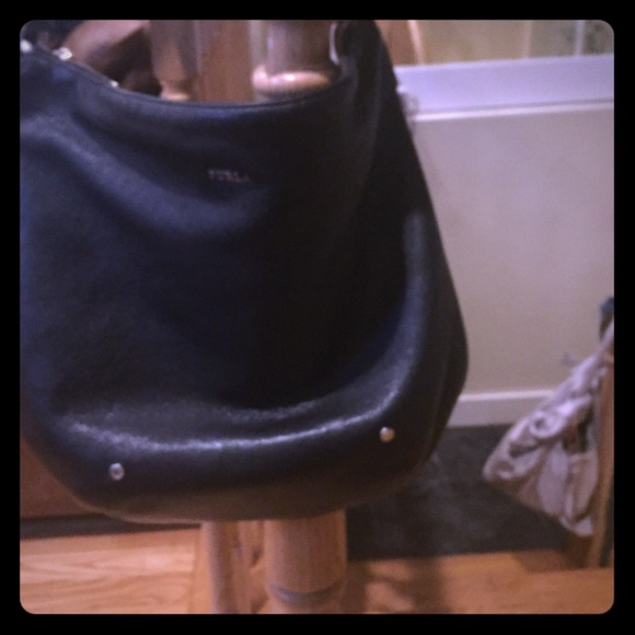 Black Furla bag
