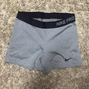 Gray Nike Pros