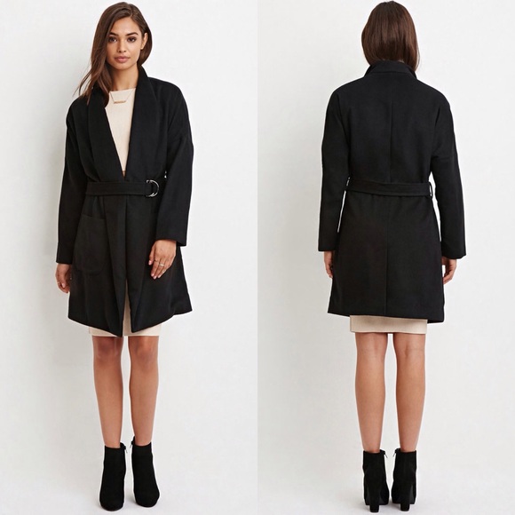 Forever 21 Jackets & Blazers - Forever 21 long out wear coat with belt