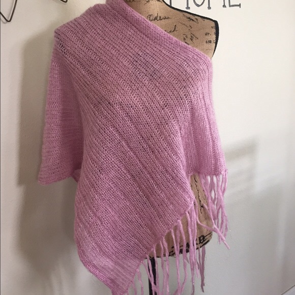 Pink Poncho