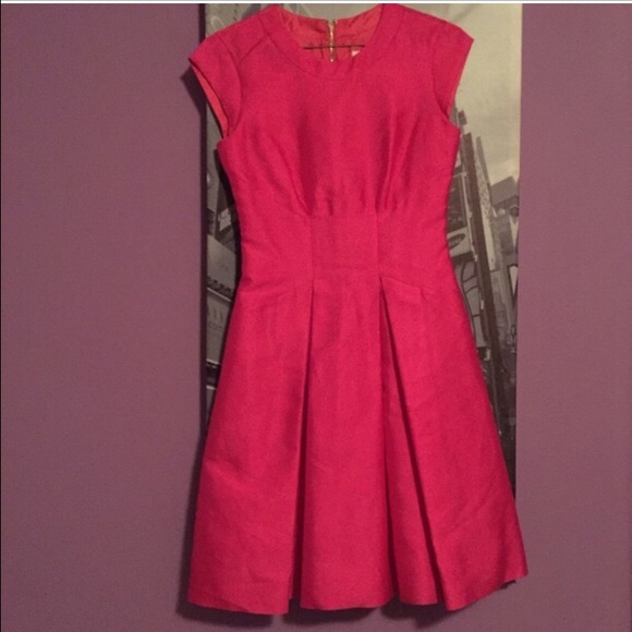 Hot pink kate spade dress
