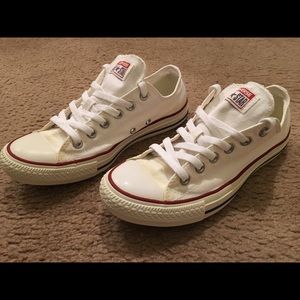 Converse Chuck Taylor White Low Tops