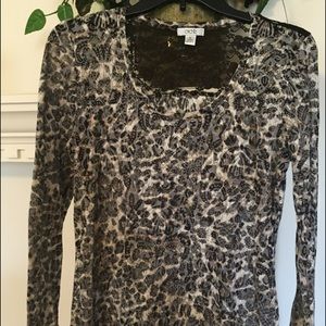 🌺Gorgeous Cache Knit & Lace Top