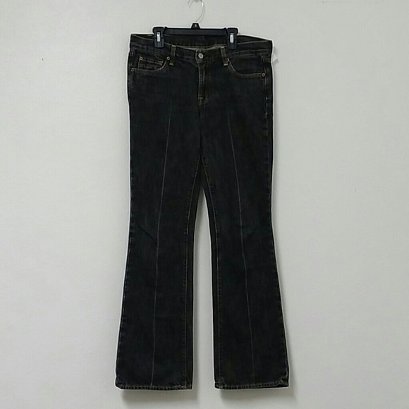 7 SEVEN FOR ALL MANKIND black faded jeans size 29 - Picture 1 of 4