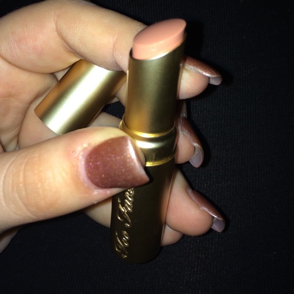 Too Faced La Crème Color Drenched Lipstick Topless