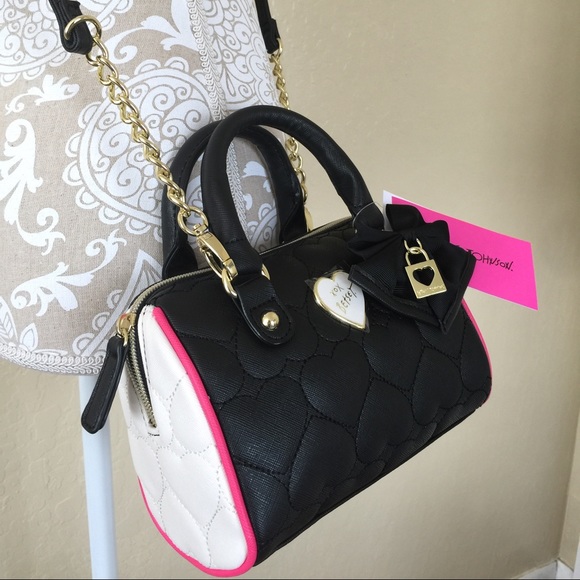 Betsey Johnson Handbags - Betsey Johnson Mini Barrel Handbag Cross Body NWT