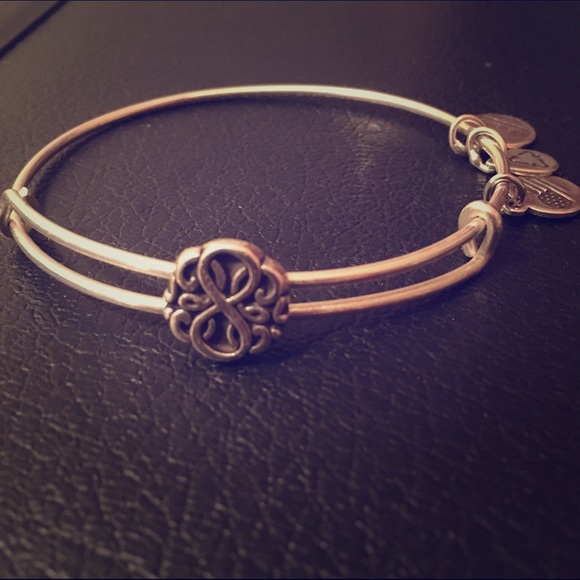 Alex and Ani Path of Life slider in silver