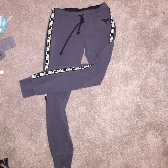 VS Pink Track Sweats