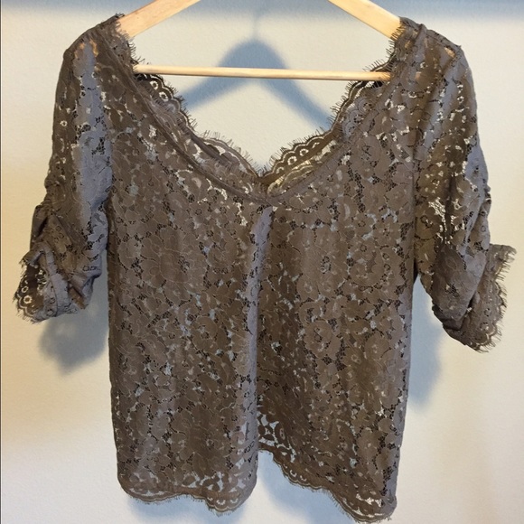 Joie Nevina Lace Blouse