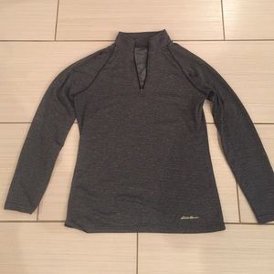 Eddie Bauer quarter zip pullover