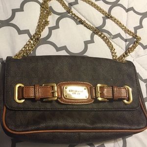 Michael Kors monogram leather purse