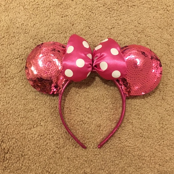 DISNEYLAND PINK MINNIE MOUSE EARS