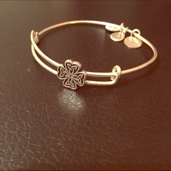 Alex and Ani Four Leaf Clover in silver!