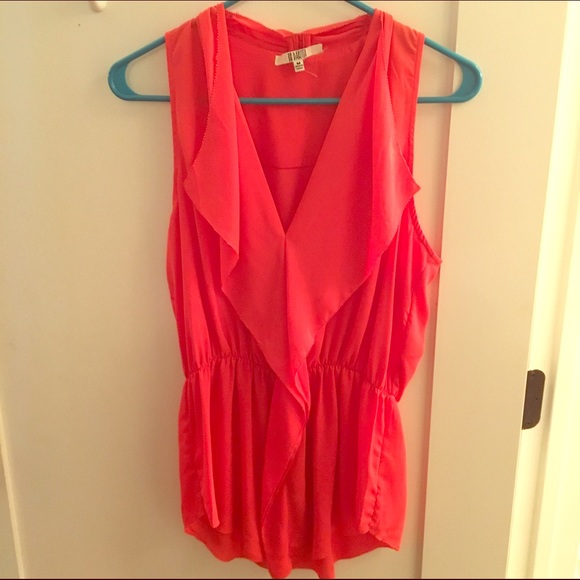 Planet Blue Silky Sleeveless Blouse