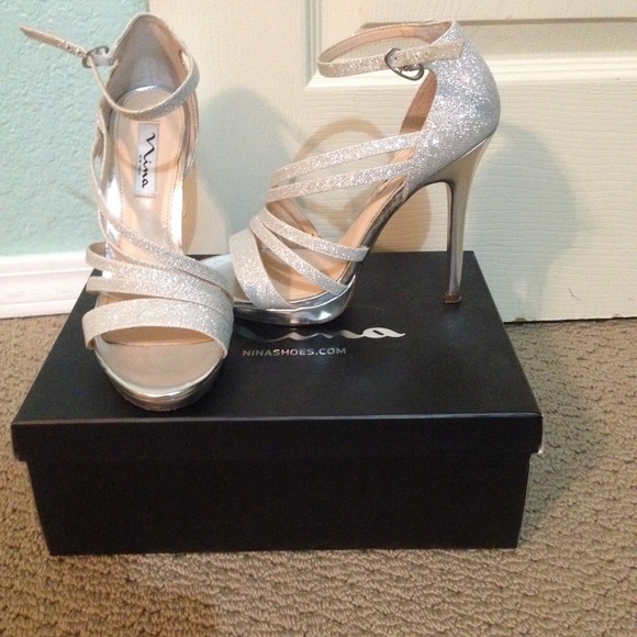 Sparkly heels
