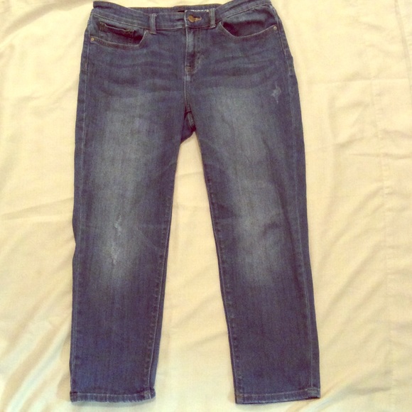 Gap cropped boyfriend jeans - Picture 1 of 2