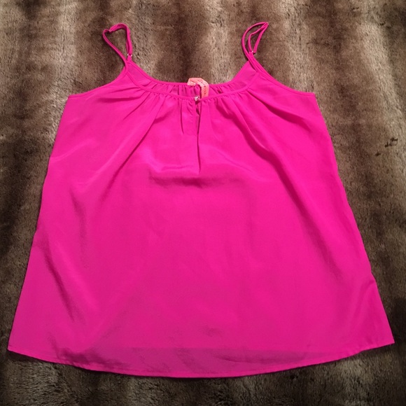 Eight Sixty Hot Pink Tank Top