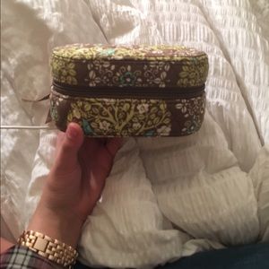 vera bradley makeup pouch