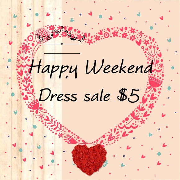 Flash Sale!! $5 Dresses