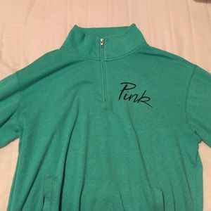 Victoria secret pink quarter zip! GREAT condition