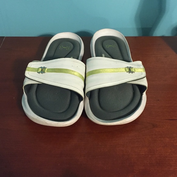Under armour foam slides