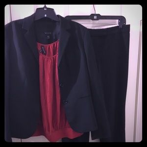 Red Sheer Limited Top! Perfect pop of color!