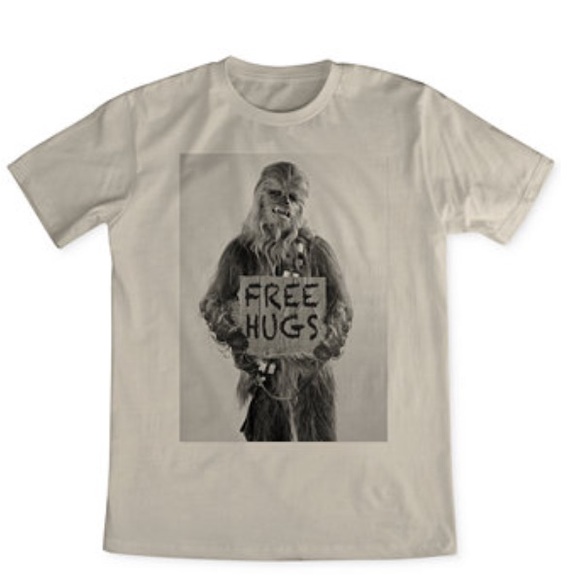 Star Wars Tshirt Toddler T-Shirt Chewbacca Free Hugs