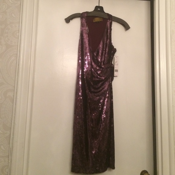 Elegant sparkle Nicole Miller cocktail dress. - Picture 1 of 4