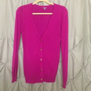 Cardigan hot pink