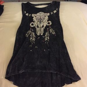 Tank low back + open back