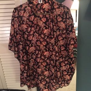 Kimono blouse cardigan