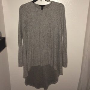 grey swing dress