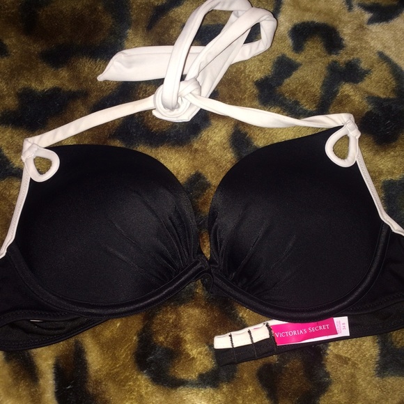 34B VS black bikini top