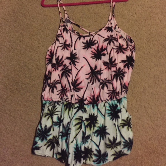 Rue 21 tropical romper