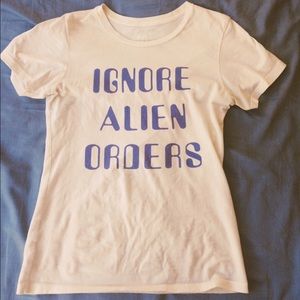 Ignore alien orders tee