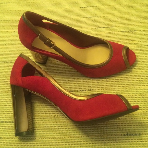 Brand New Cole Haan Corinne Open Toe Pump SZ 8.5 - Picture 2 of 4