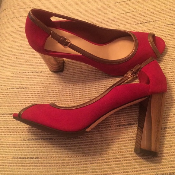 Brand New Cole Haan Corinne Open Toe Pump SZ 8.5 - Picture 4 of 4