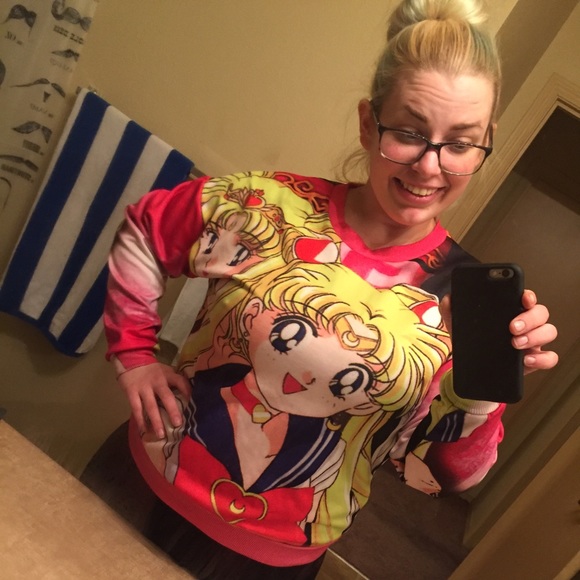 Sailor moon sweater!
