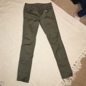 Green jeans. Awesome condition.