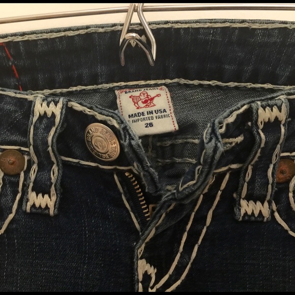 True Religion Billy Super T Straight leg jeans 26