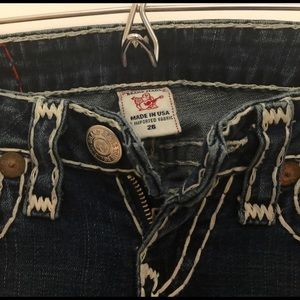 True Religion Billy Super T Straight leg jeans 26